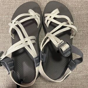 Chaco Gray Performance Sandals with Adjustable Straps